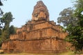 Cambodia. Baksei Chamkrong temple . Siem Reap city. Siem Reap province.